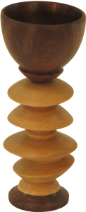 Eccentric Wood Goblet