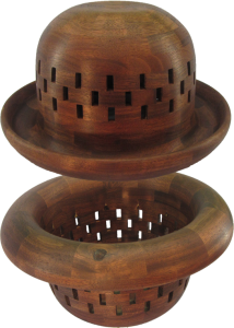 Walnut Bowler Hat Bowl