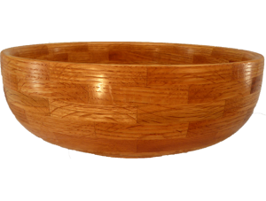 Segmented Oak Bowl