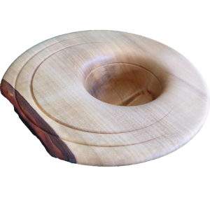 Off Center Bowl in Maple