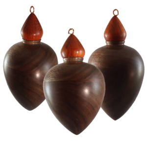 Walnut Ornament