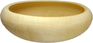 Poplar Calabash Bowl