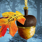 Making an Acorn Box Christmas Ornament 