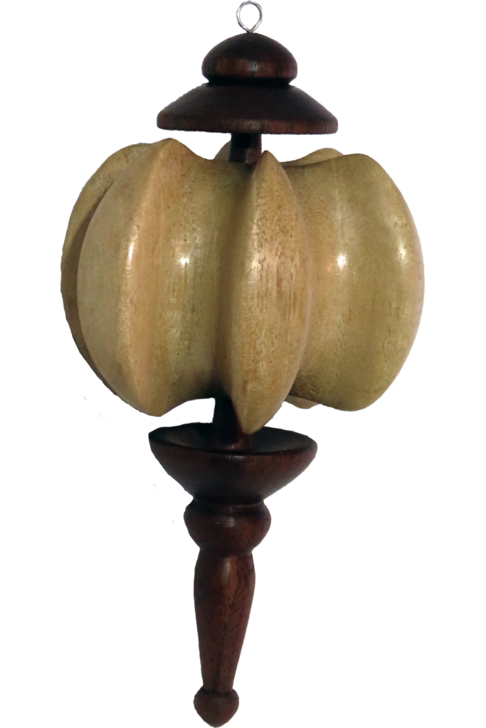 Walnut Ornament