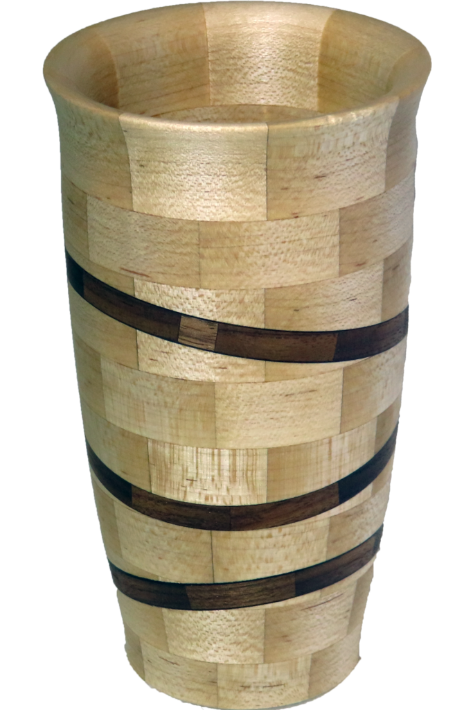 Maple Walnut Vase