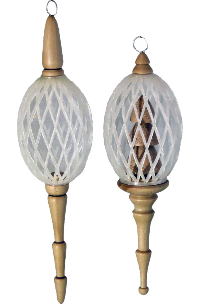 PLA Mesquite Birch ornament 