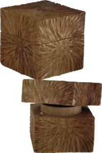Walnut Cube Box