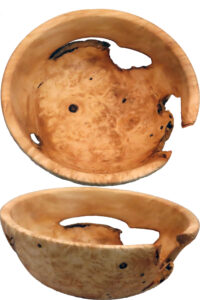 Cottonwood Burl Bowl