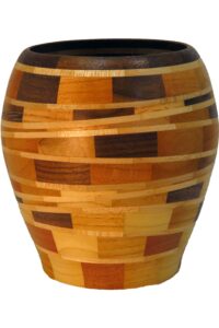 Drunken Segmented Vase