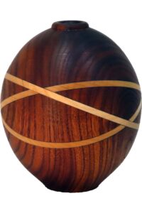 Hollow Vase from Russian Olive